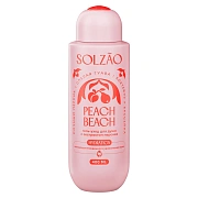 Гель-уход для душа Solzao Peach Beach с экстрактом персика, 400мл