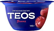 Йогурт Teos Греческий вишня 2%, 140г