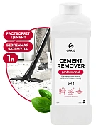 Средство для мытья пола и стен Grass Cement Remoover 1л, после ремонта, 125441