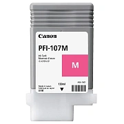 Картридж струйный CANON (PFI-107M) iPF680/685/780/785, пурпурный, оригинальный, ресурс 130 мл, 6707B