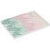 Блокнот А6,60л,кл,греб.верх,обл.мат.лам. Attache Selection Pastel Волны
