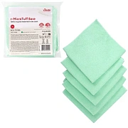 Салфетка хозяйственная Vileda Professional МикроТафф Бэйс 36х36см, зеленая, 174180