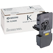 Тонер-картридж KYOCERA (TK-5240K) P5026cdn/w/M5526cdn/w, ресурс 4000 стр., цвет черный, оригинальный