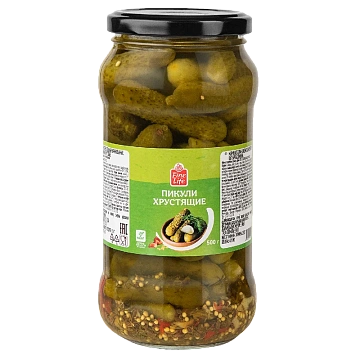 Fine Life Пикули маринованные, 500г