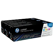 Картридж лазерный HP (CF373AM) ColorLJ CM1312/CP1215/CP1515, №125A, оригинальный, КОМПЛЕКТ 3 цвета п