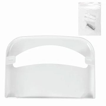 Диспенсер для покрытий на унитаз LAIMA PROFESSIONAL ORIGINAL (V1), 1/2 сложения, белый, ABS-пластик,