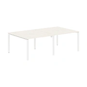 Стол 4-х местный EUWST 2313 Ясень Траун/Белый 2326х1346х750 EDIS