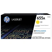 Картридж лазерный HP (CF452A) Color LJ M652dn/M653dn/M681dh, №655A, желтый, оригинальный, ресурс 105