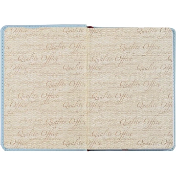 Ежедневник недатированный А6+ VELVET (ЗЕФИРНЫЙ ГОЛУБОЙ) 3-495/35