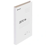 Папка без скоросшивателя 'Дело', картон мелованный, плотность 440 г/м2, до 200 листов, BRAUBERG, 110928