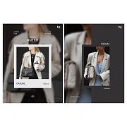 Бизнес-блокнот А5, 64л., ЛАЙТ BG 'Стиль. Мода', soft-touch ламинация