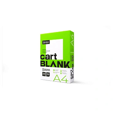 Бумага для цветной лазерной печати А4, ПЛОТНАЯ 160 г/м2, 250 л., CARTBLANK DIGI, 145% (CIE)
