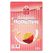 Fine Life Попкорн сладкий (85г x 3шт), 255г