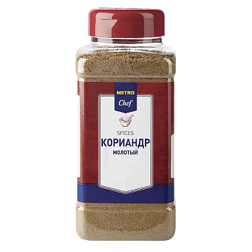 Приправа Metro Chef Кориандр молотый, 320г