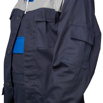 Костюм лет муж (куртка, бр) л05 син/вас 96-100/158-164 (Арсенал-СП)