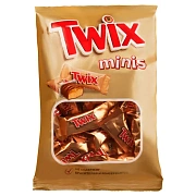 Батончики мини TWIX 'Minis' печенье с карамелью в молочном шоколаде, 184 г, 2263