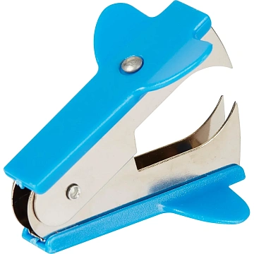 Антистеплер для скоб N10, 24/6, 26/6, синий