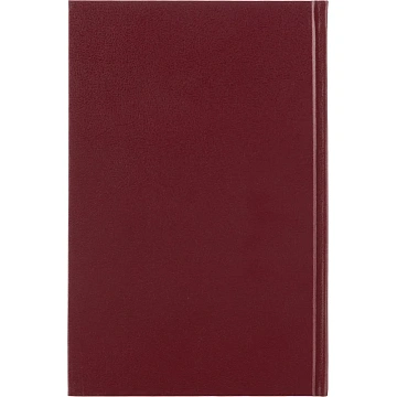 Ежедневник недатированный Attache Economy, бумвинил,бордо,А5,128х200мм,160л