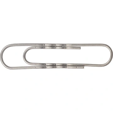 Скрепки Attache металлические без. покрытия,50 мм,гофрированные,50шт/уп