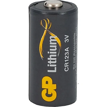 Батарейка GP Lithium CR123AE, литиевая 1 шт., блистер, 3В, CR123AE-2CR1