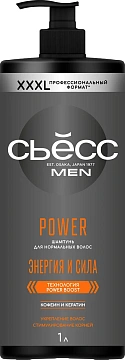 Шампунь Сьёсс Men Power Энергия и сила, 1л