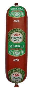 Колбаса говяжья Идель Халяль, 500г