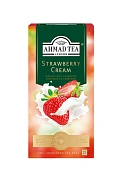 Чай черный Ahmad Tea Клубника со сливками (1.5г x 25шт), 37.5г