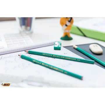 Карандаш чернографитный BIC, 1 шт., 'Evolution', HB, корпус зеленый, 8803112