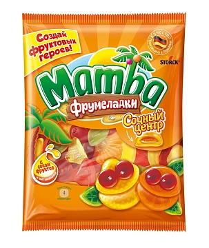 Мармелад жевательный Mamba Фрумеладки Сочный центр, 140г