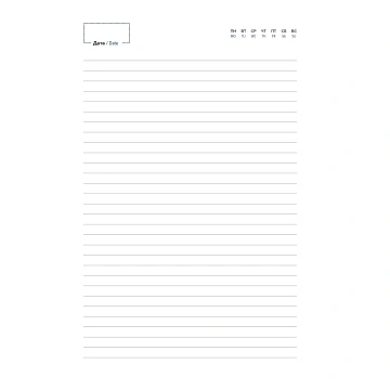 Ежедневник недатированный зеленый, А5 136 л., Diary, ATTACHE