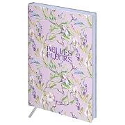 Ежедневник недатированный, А5, 136л., кожзам, Greenwich Line 'Belles Fleurs. Bindweed', тон. блок, ц