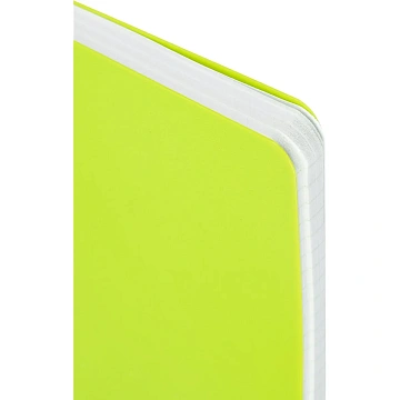 Бизнес-тетрадь А5,96л,кл,спир,пластик,тон.бл. Attache Bright colours Лайм