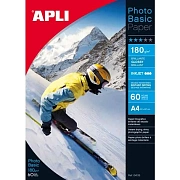 Фотобумага APLI, А4, 180г, 60л, глянец