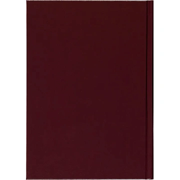 Ежедневник недатированный А5, Ideal бордовый 136л. 3-122/04 3-122/04