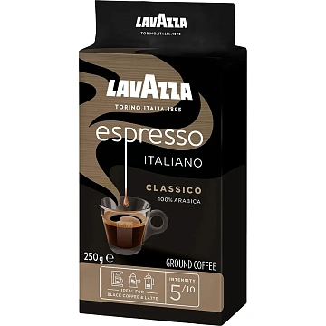 Кофе Lavazza Espresso молотый, 250г
