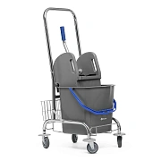 Тележка уборочная Merida HFW201, 1 ведро, пластиковый отжим, на колесах