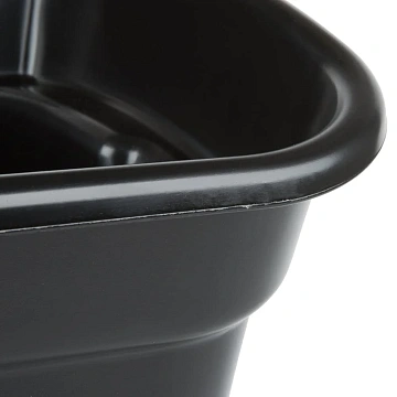 Навесной бак для мусора Rubbermaid 15.1л, для тележек X-Tra, черный, FG335488BLA