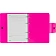 Ежедневник недатированный ATTACHE Digital розовый,А5, 272стр., на кольцах