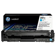 Картридж лазерный HP 201X CF401X гол. для CLJ Pro M252/M277