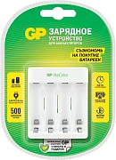 Зарядное устройство GP Е411 для 4-х аккумуляторов, блистер, Е411CS-2CR1
