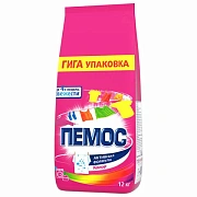Стиральный порошок автомат, 12 кг, ПЕМОС КОЛОР, для цветного белья