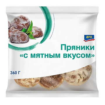 Пряники Aro с мятным вкусом, 350г