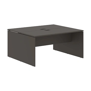 Стол двойной ED2ST 1567 Мокко/Черный 1560х1346х750 EDIS