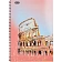 Бизнес-тетрадь А4,96л,кл,греб,ламин.обл. Travel Italy