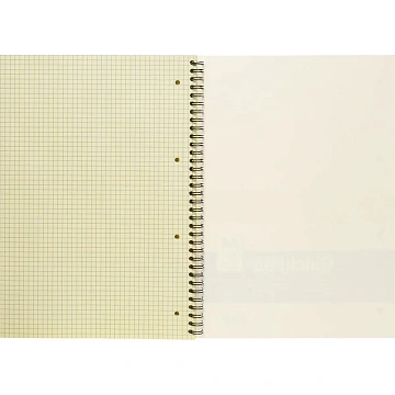 Бизнес-тетрадь 80л,кл,А4,Yellow Pad,спираль,тон.блок 70г/м