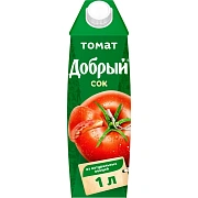 Сок Добрый томатный 1 л