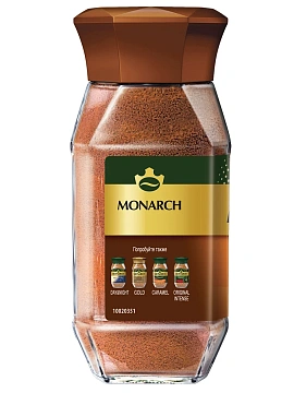 Кофе растворимый Monarch Velour, 95г, стекло
