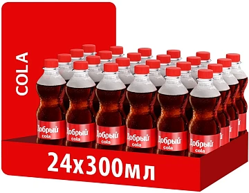 Напиток Добрый Cola газированный, 300мл