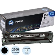 Картридж лазерный HP 125A CB540A чер. для LJ CP1215/1515