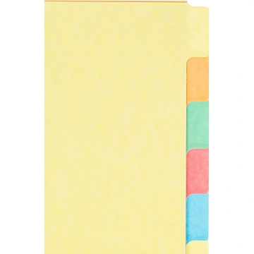 Разделитель листов 1-12, цв.карт.Attache,A4